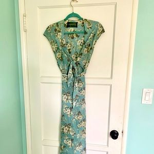 Reformation Sage Green Maxi Dress